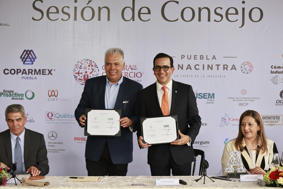 Consejo Coordinador Empresarial Poblano y Anáhuac Puebla reafirman alianza a favor de la educación