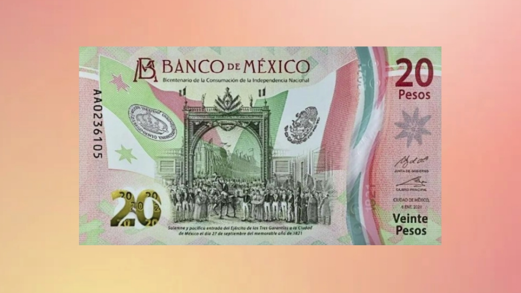 Las letras de este billete de 20 pesos pueden valerte más de 400 mil; revísalo