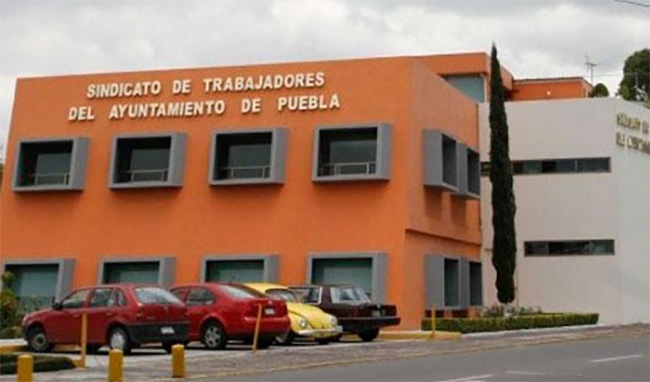 Sindicalizados del Ayuntamiento de Puebla tendrán aumento salarial del 4%