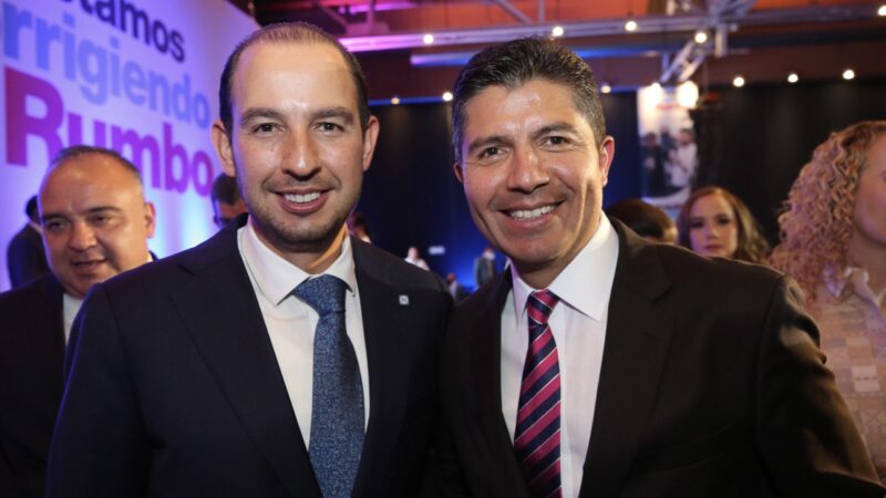 Marko Cortés Designa a Rivera y Riestra como Cartas Fuertes del PAN en Puebla 2024