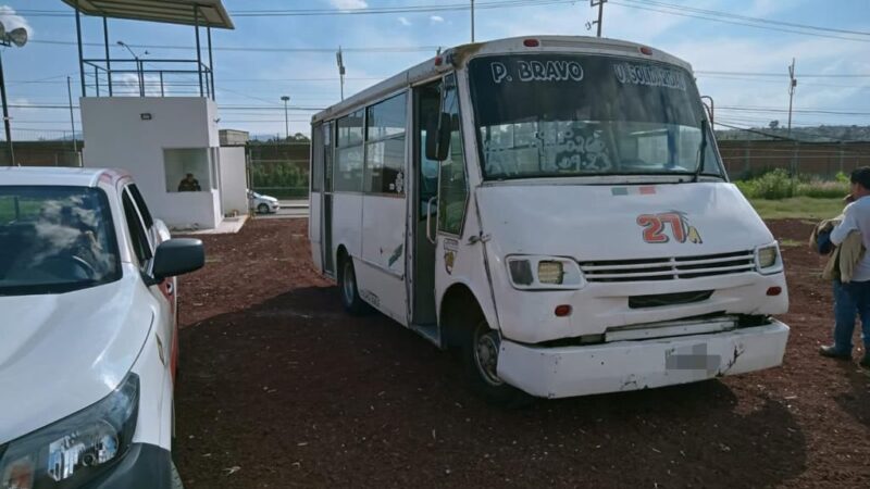 Despliega.SMT inspecciones al servicio público de transporte durante septiembre