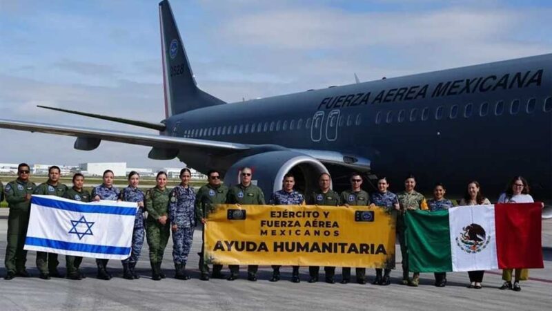 México lanza operación de rescate aéreo de ciudadanos en Israel en medio del conflicto