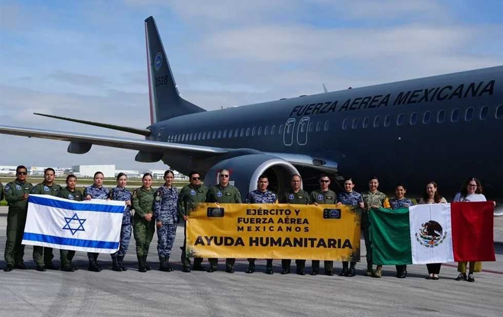 México lanza operación de rescate aéreo de ciudadanos en Israel en medio del conflicto