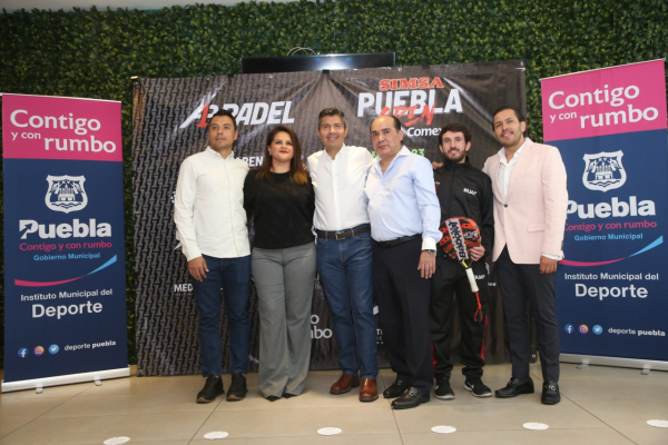 Puebla capital nuevamente referente deportivo al recibir el torneo «A1 Padel – SIMSA Puebla Open 2023»