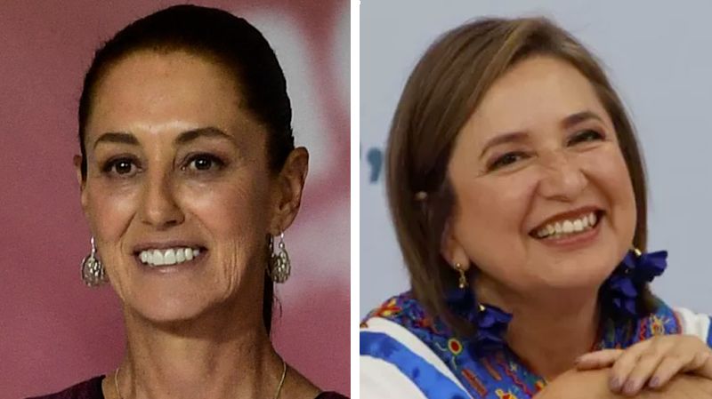 Claudia Sheinbaum y Xóchitl Gálvez aceptan protección de la SEDENA para elecciones 2024