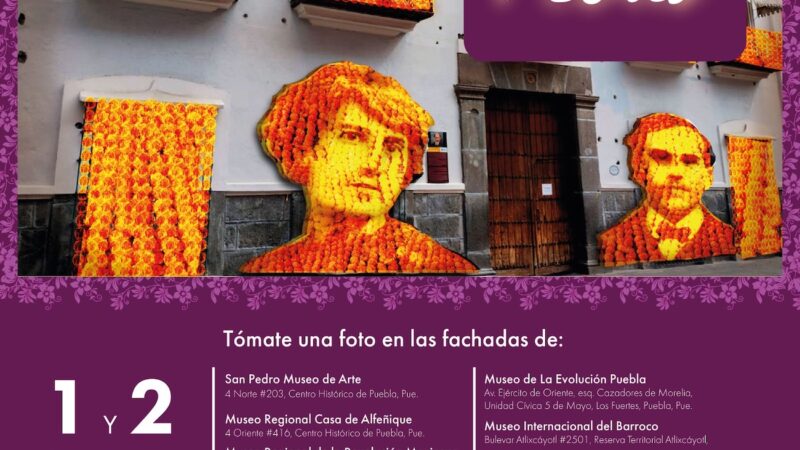 Anuncia Museos Puebla “Paseo de las Flores”