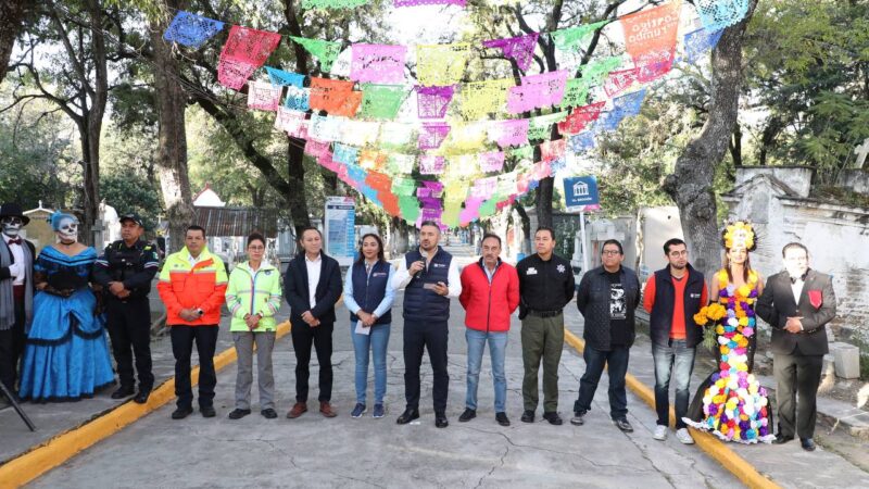 Alista Ayuntamiento de Puebla operativo ‘Todos Santos 2023’