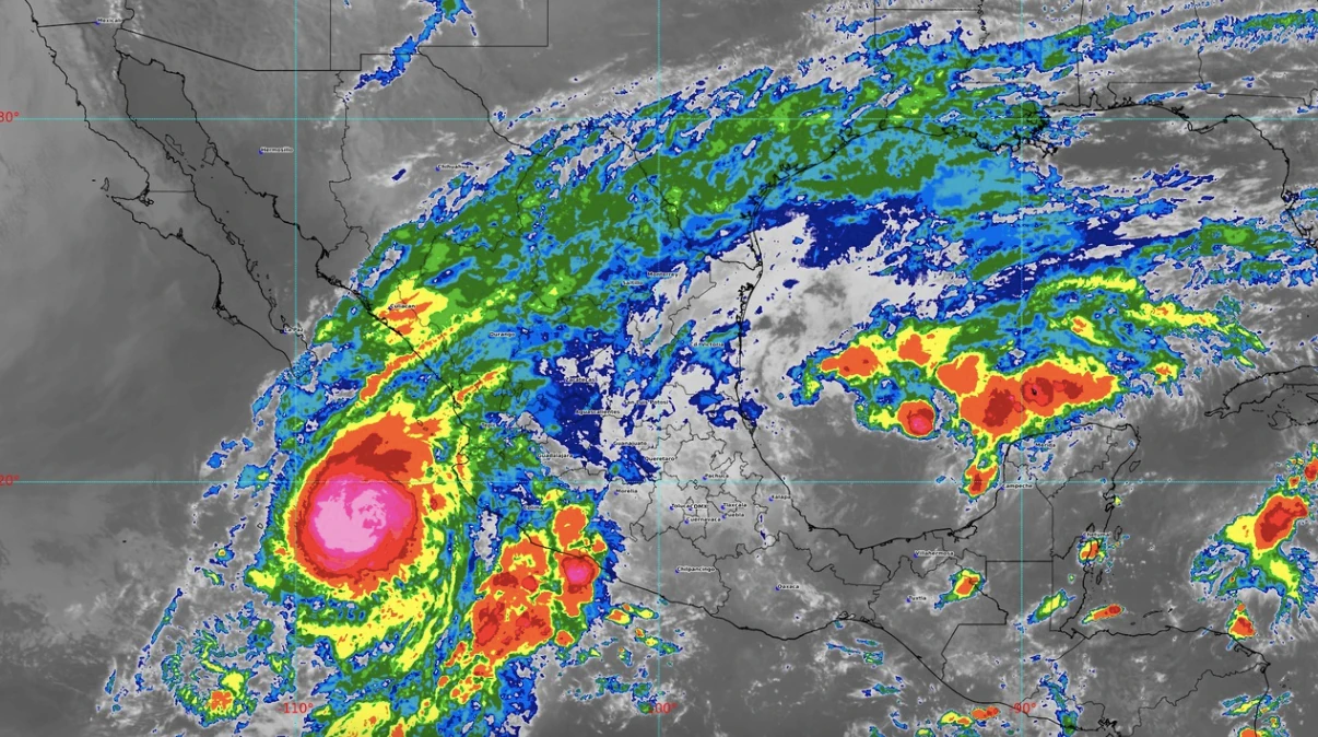 Huracán Lidia: alerta en Jalisco y Nayarit ante impacto inminente