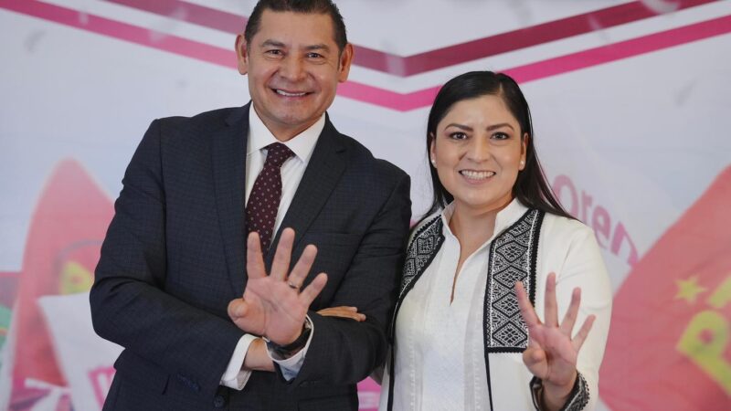 Encuesta de Morena en Puebla: Alejandro Armenta y Claudia Rivera lideran, Mier no estuvo presente