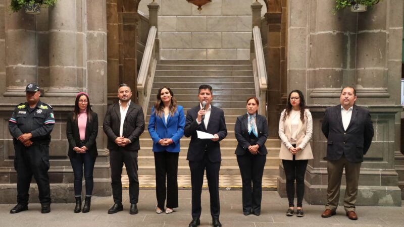 Gobierno Municipal de Puebla entregó el balizamiento y semaforización de vialidades principales