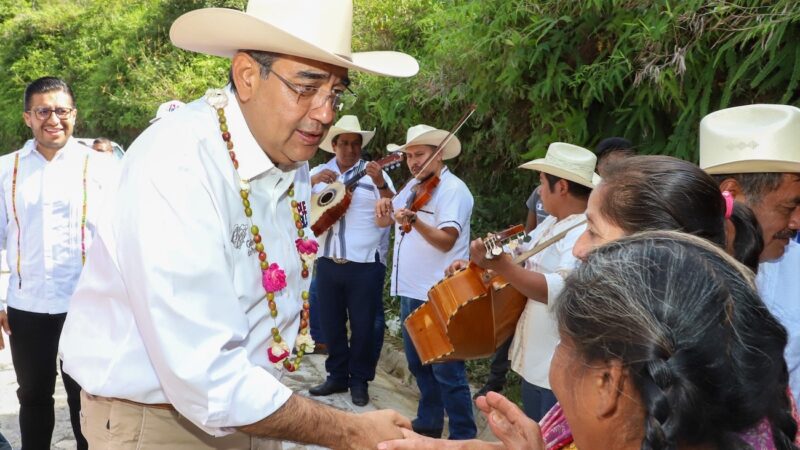 Gobierno estatal trabaja con honradez y transparencia: Sergio Salomón