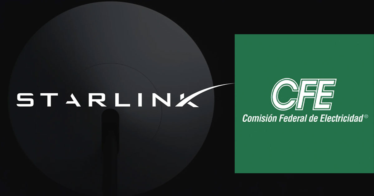 Starlink de SpaceX gana licitación de la CFE para internet satelital en México