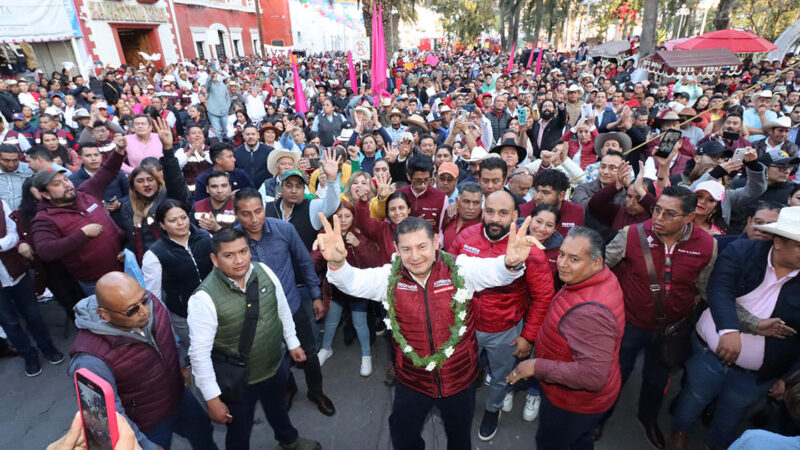 Alejandro Armenta prioriza desarrollo económico y social para generar empleo en Libres