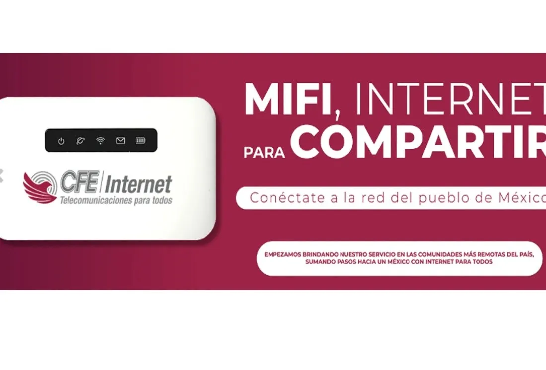 CFE revoluciona conectividad: descubre los nuevos planes de internet MiFi