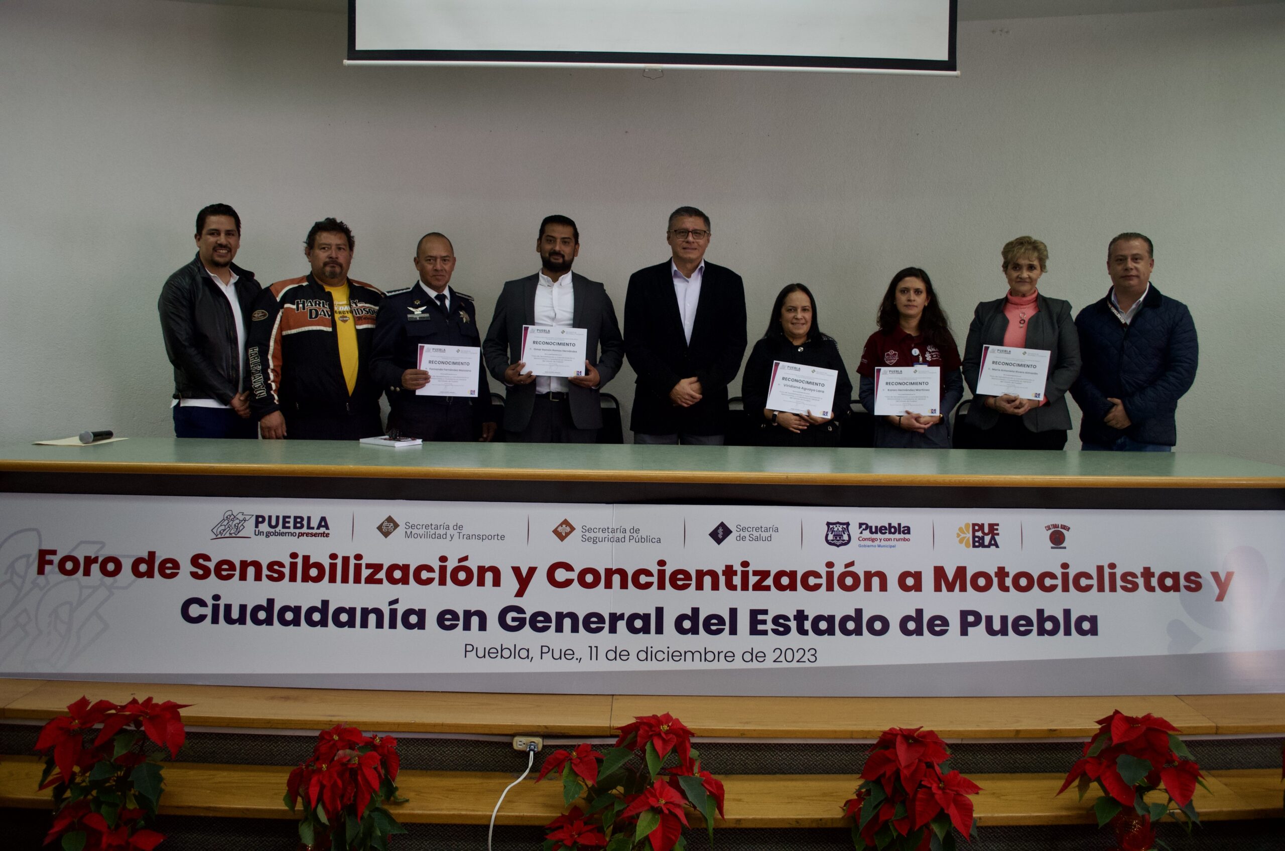 A través de foro, gobierno estatal fortalece seguridad vial para motociclistas