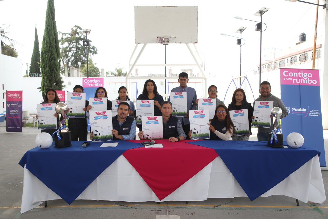 Ayuntamiento de Puebla celebrará torneo infantil de fútbol en CDC’s