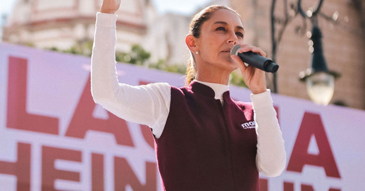 Claudia Sheinbaum responde a acusaciones de corrupción y financiamiento en campaña de Morena