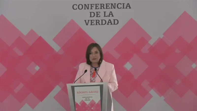 Xóchitl Gálvez Inaugura ‘Mañaneras de la Verdad’ como Contrapeso a la ‘Mañanera’ de AMLO