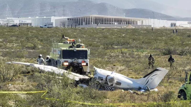 Trágico desplome de avioneta en Ramos Arizpe, Coahuila: Cuatro personas pierden la vida