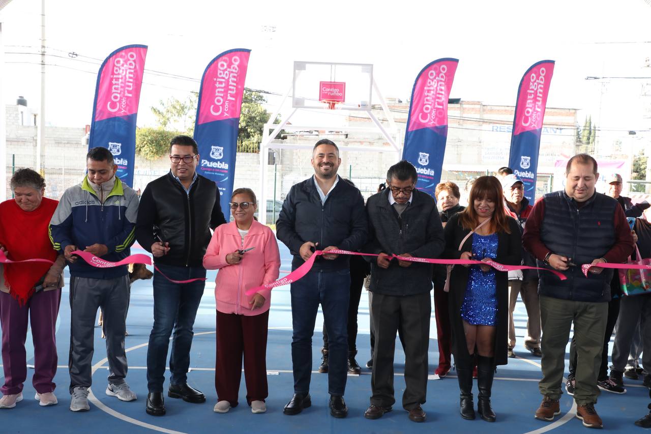 Colonia Naciones Unidas estrena parque tras intervención del Ayuntamiento de Puebla