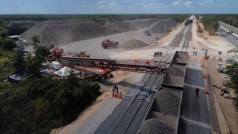 Colapso en el tramo 6 del Tren Maya en Quintana Roo: Dos trabajadores resultan heridos