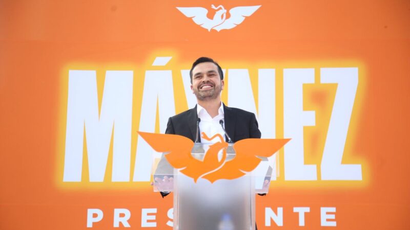 Jorge Álvarez Máynez se registra como candidato a la Presidencia por Movimiento Ciudadano