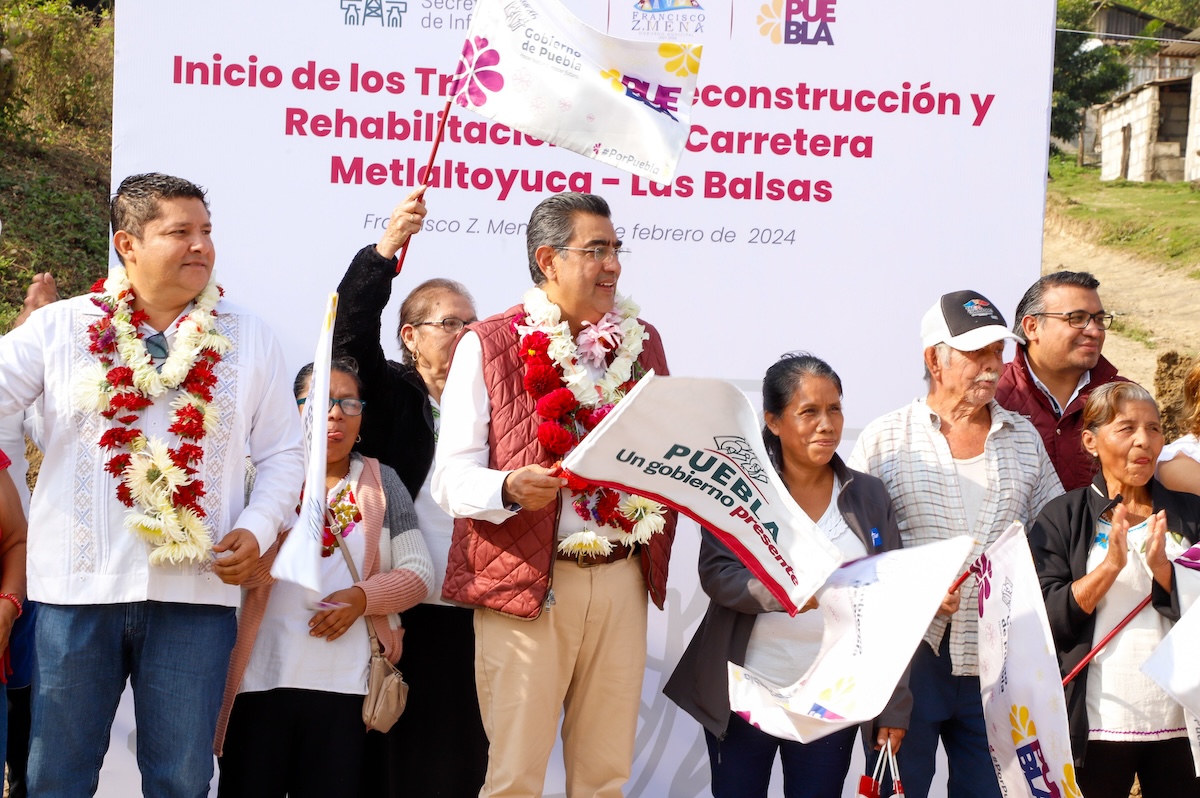 Gobierno de Puebla, de la mano de Sergio Salomón, avanza firme en el progreso de sus 217 municipios