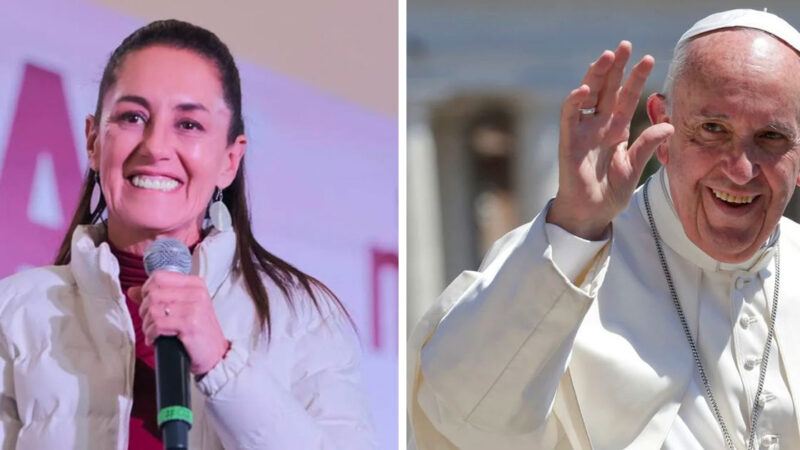 Claudia Sheinbaum se reunirá en el Vaticano con el Papa Francisco en audiencia privada