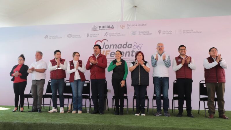 Desarrollo y empoderamiento en Puebla: jornada DIFerente en San Francisco Totimehuacan