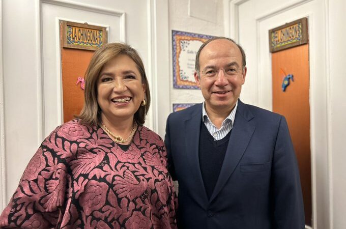 Encuentro entre Xóchitl Gálvez y Felipe Calderón en Madrid: Reflexiones sobre seguridad y política