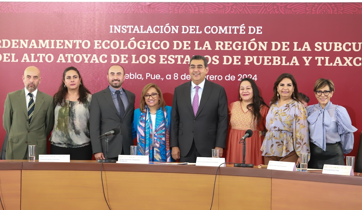 Con federación y Tlaxcala, gobierno de Puebla fortalece trabajo para proteger el medio ambiente