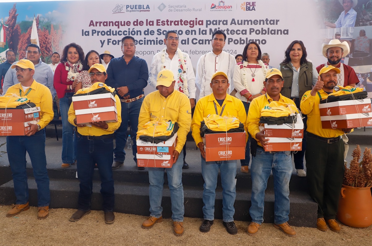 Inyección económica en el campo poblano: Gobierno de Puebla anuncia récord de inversión