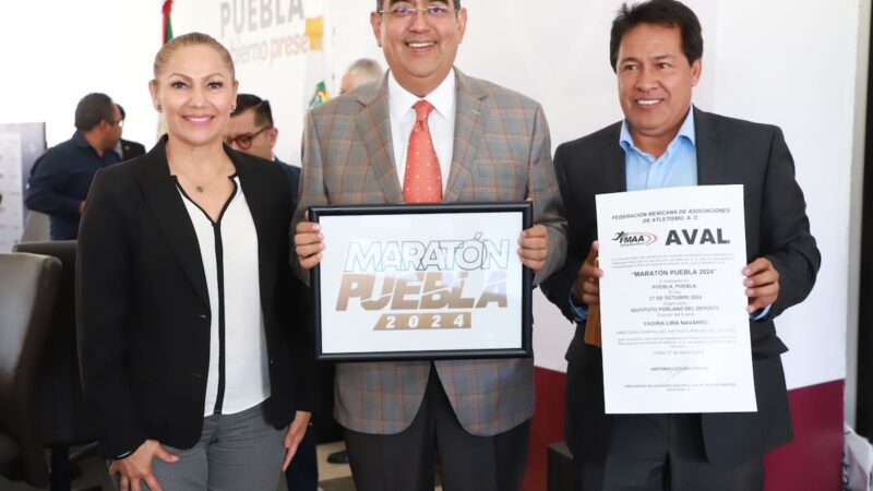 Puebla se prepara para el «Maratón Puebla 2024» de talla internacional