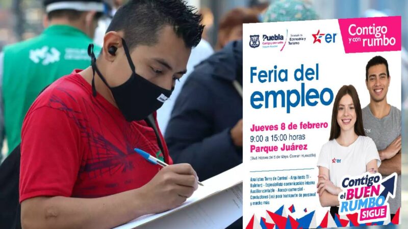 Ayuntamiento de Puebla invita a participar en la primera feria del empleo 2024