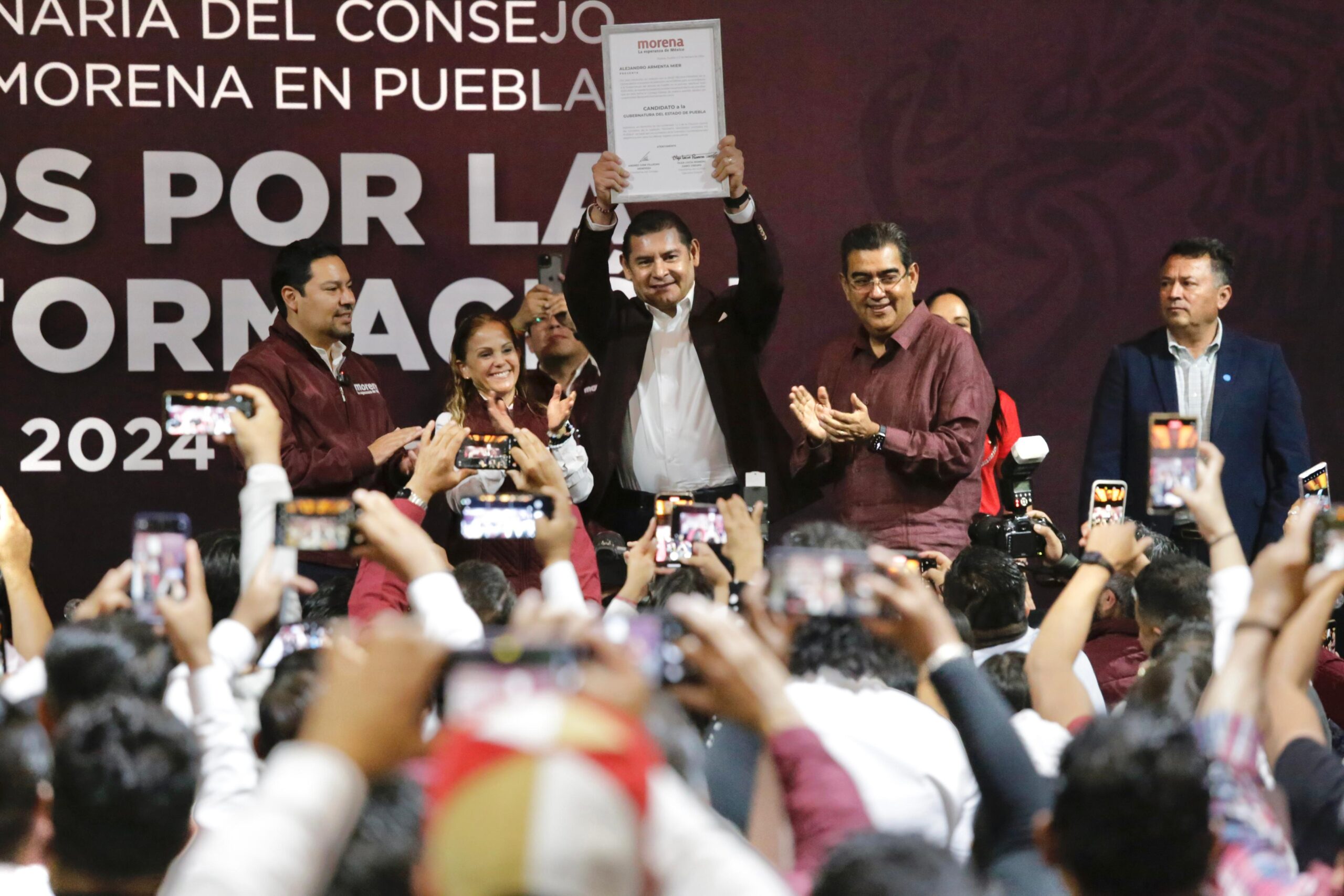 Alejandro Armenta: Candidato Único de Morena a la Gubernatura de Puebla