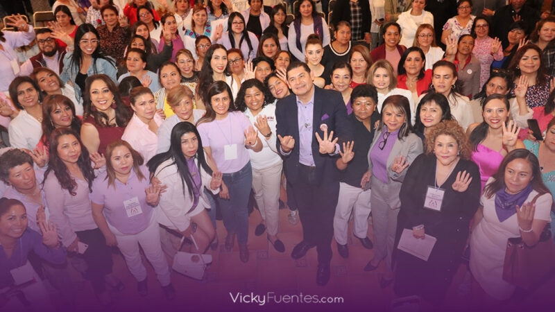 Alejandro Armenta fomenta participación de mujeres en la política poblana