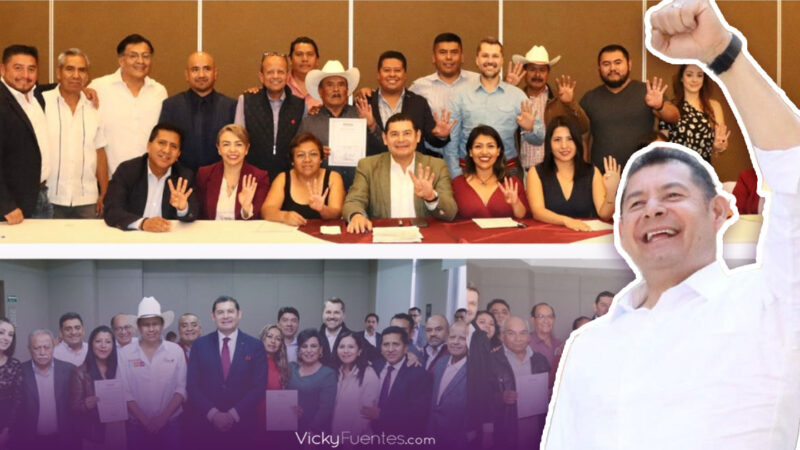 Alejandro Armenta fortalece la unidad en Puebla: encuentros con líderes locales