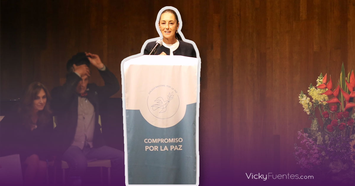 Claudia Sheinbaum expone divergencias con el Compromiso por la Paz del episcopado mexicano