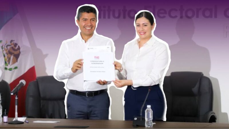 Eduardo Rivera se registra como candidato de la coalición opositora en Puebla y desafía a Morena