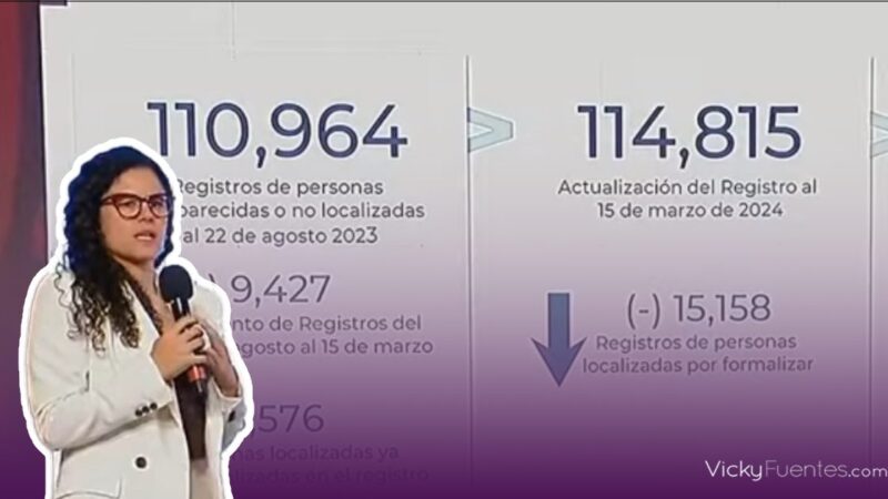 Oficialmente, en México hay casi 100 mil desaparecidos: Secretaría de Gobernación