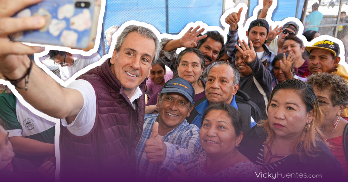 Pepe Chedraui se reúne con habitantes de San Pablo Xochimehuacan para escuchar sus necesidades