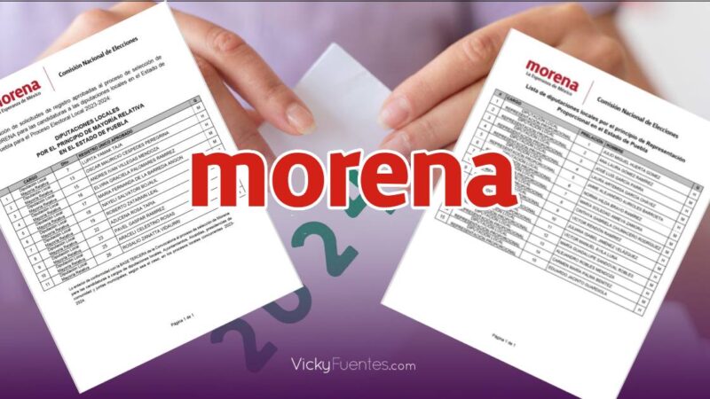 Morena da a conocer primer bloque de candidaturas a diputaciones locales en Puebla