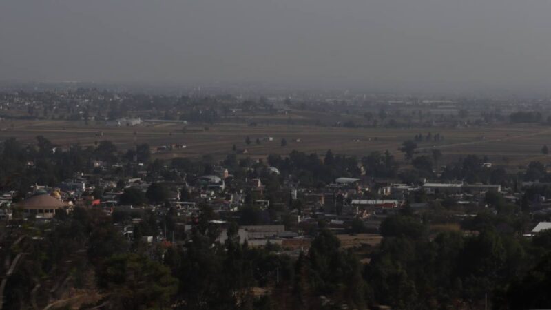 Polvaredas y caída de ceniza afectan calidad del aire en zona conurbada de Puebla capital