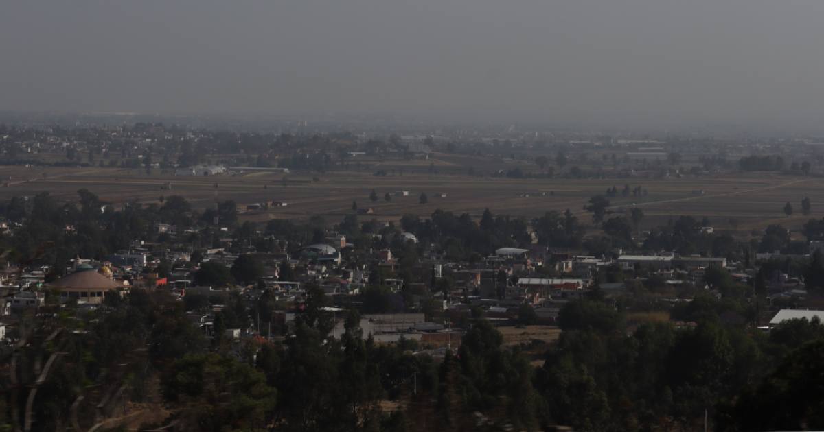 Polvaredas y caída de ceniza afectan calidad del aire en zona conurbada de Puebla capital