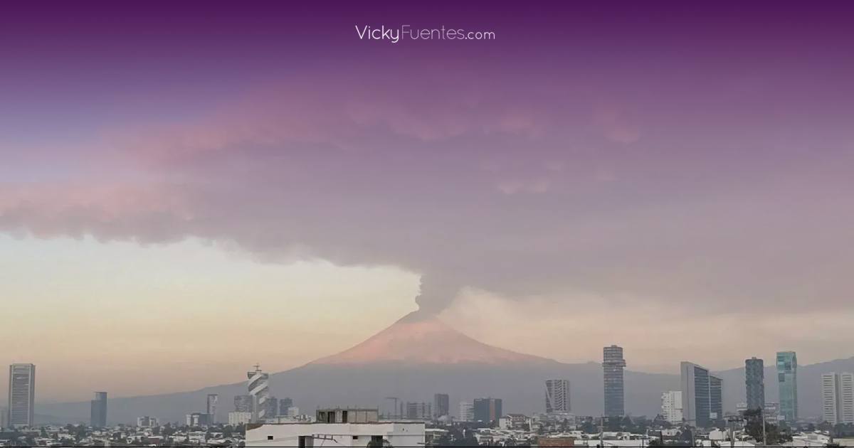 Aumentan afectaciones por ceniza del volcán Popocatépetl en Puebla