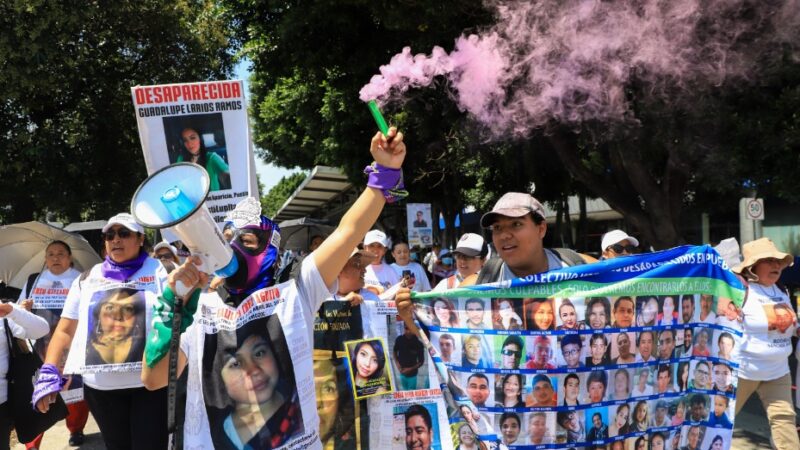 Madres buscadoras exigen justicia y celeridad en el Día Internacional de la Mujer