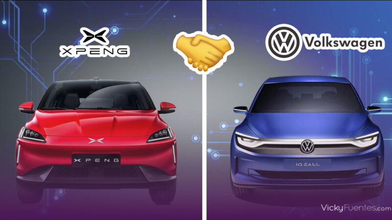 Volkswagen y Xpeng: alianza estratégica para dominar el mercado Chino de coches eléctricos