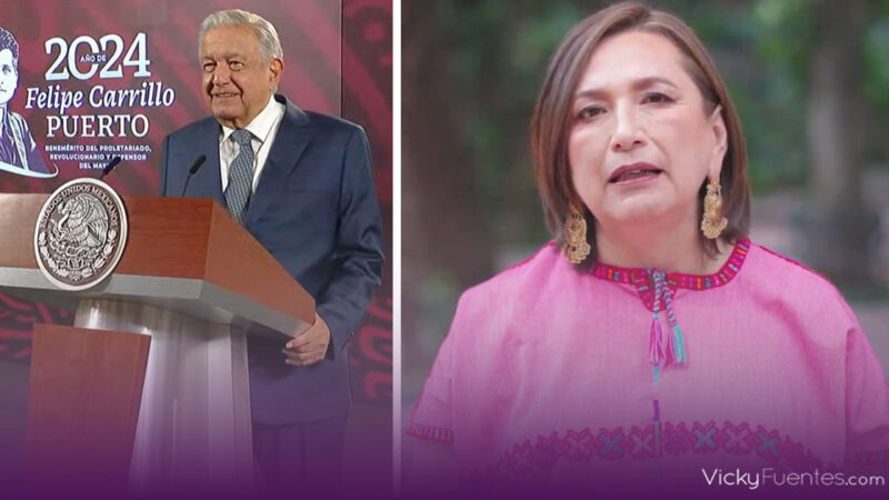 INE rechaza cancelar mañaneras de AMLO; Gálvez recurrirá al TEPJF