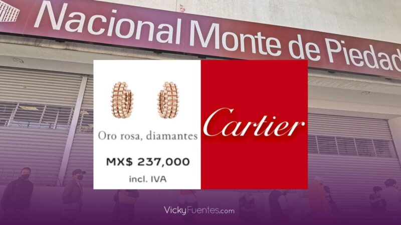 Error en el precio de Aretes Cartier ¿De una gran oportunidad de compra a empeñar en Monte de Piedad?