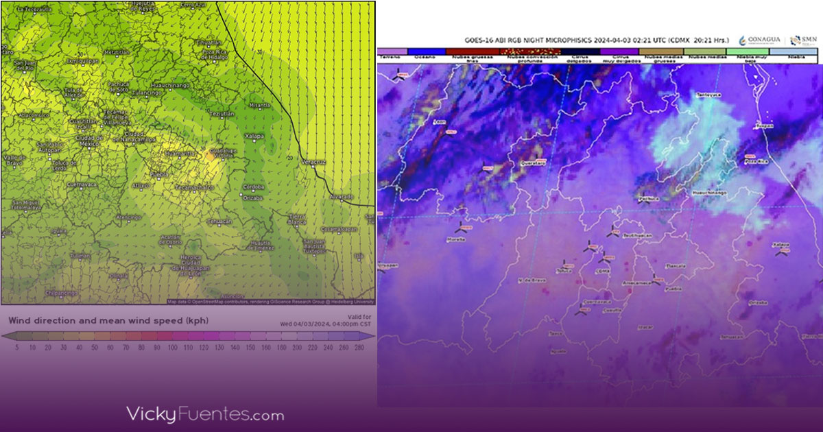 Pronóstico del clima para Puebla: fuertes vientos y cambios bruscos de temperatura